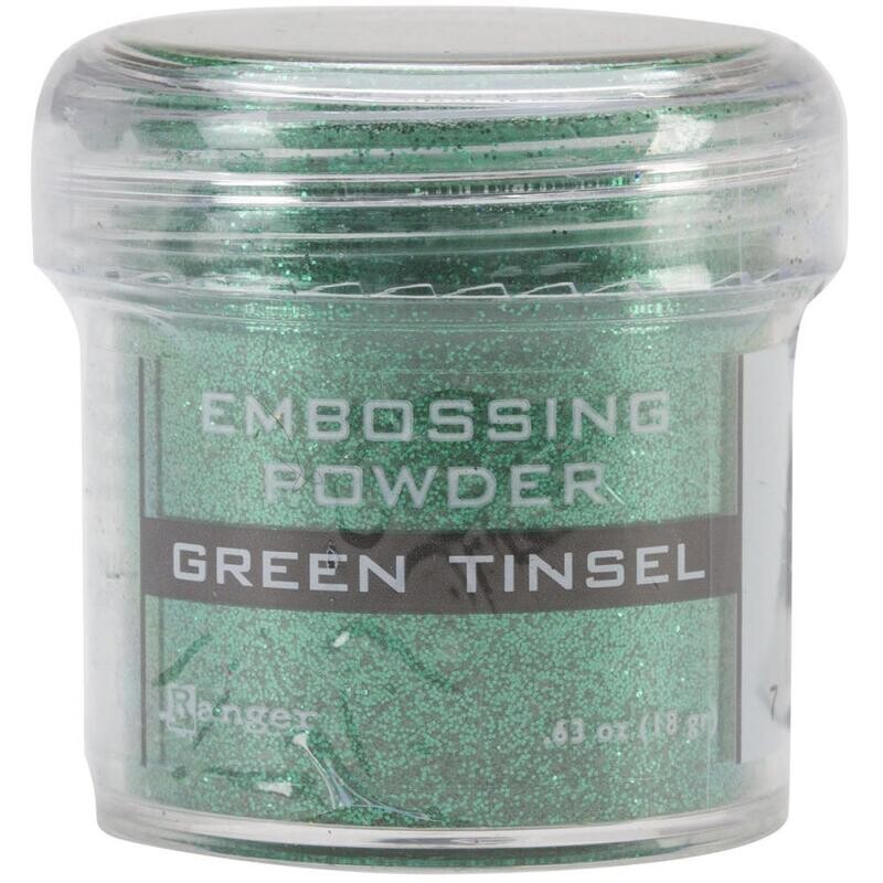 POLVO DE EMBOSAR GREEN TINSEL