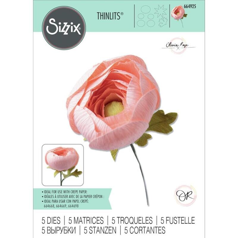 TROQUEL FLOR RANUNCULUS