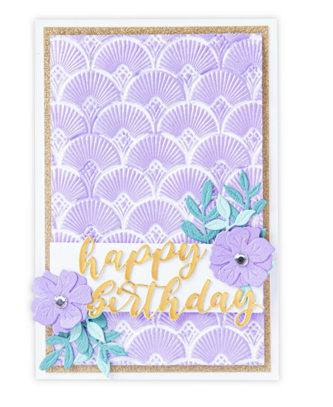 FOLDER DE EMBOSAR 3D ART DECO