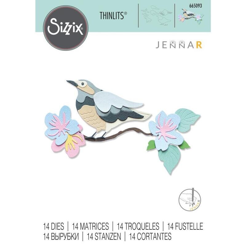 TROQUEL PÁJARO DE PRIMAVERA