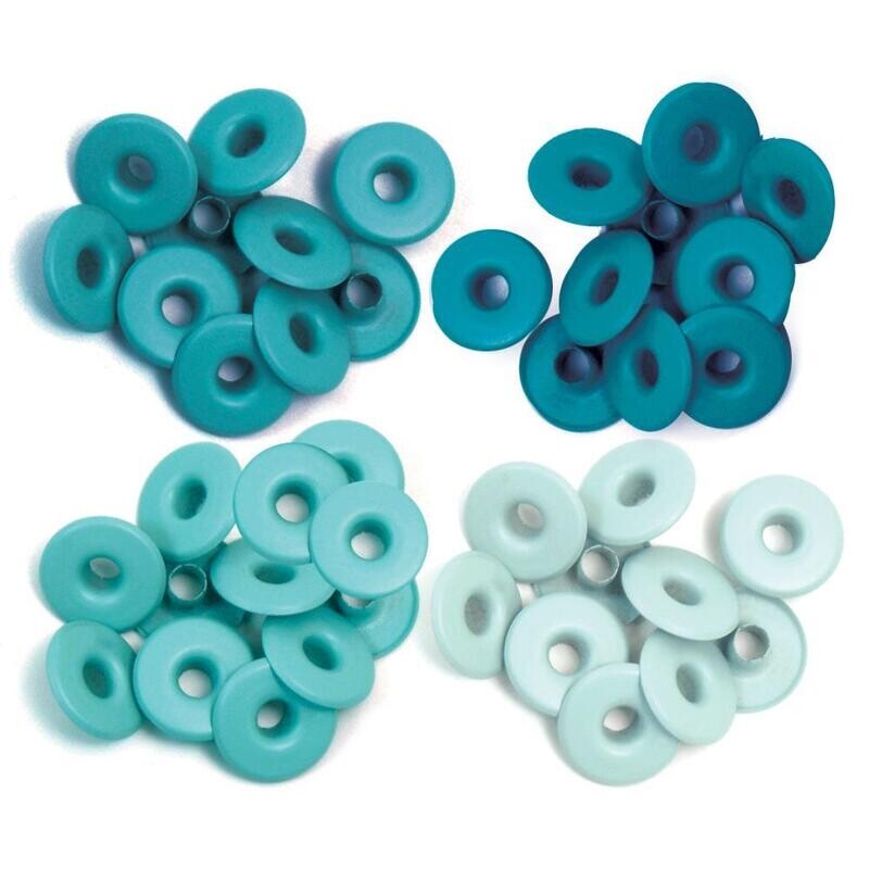 EYELETS ANCHOS AQUA