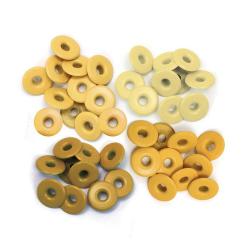EYELETS ANCHOS AMARILLO