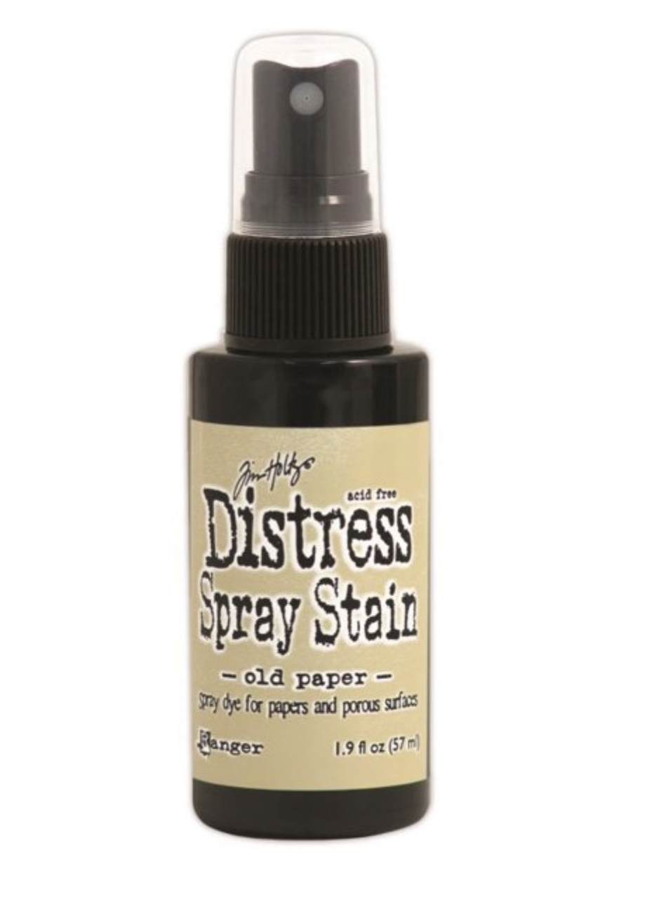 DISTRESS SPRAY STAIN OLD PAPER