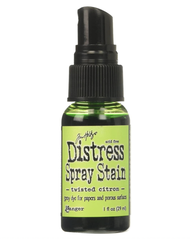 DISTRESS SPRAY STAIN TWISTED CITRON