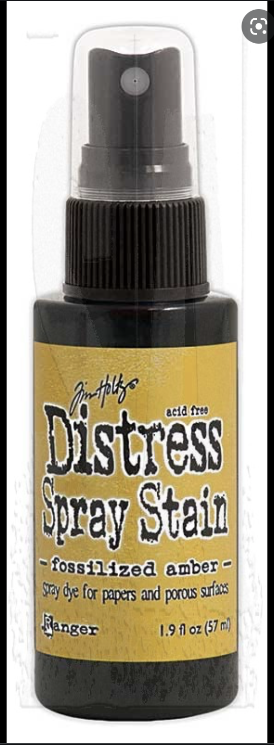 DISTRESS SPRAY STAIN FOSSILIZED AMBER