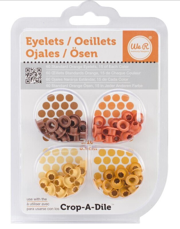 EYELETS 4 TONOS NARANJA