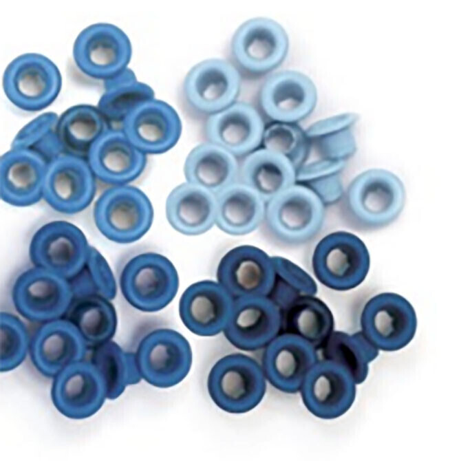 EYELETS 4 TONOS AZULES