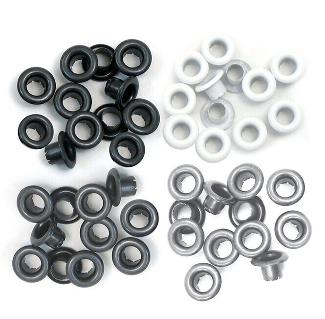 EYELETS 4 TONOS GRISES