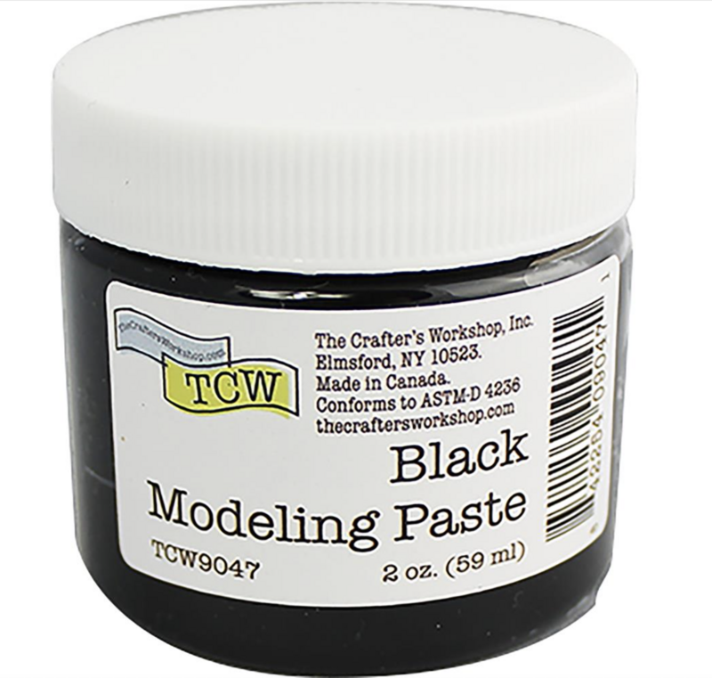 PASTA DE MODELAR NEGRA