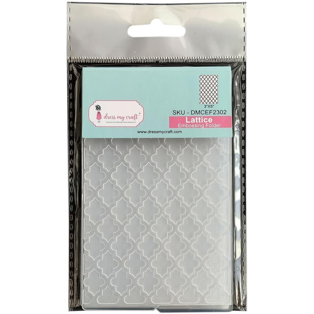 MINI FOLDER DE EMBOSAR LATTICE 3" X 4.75"