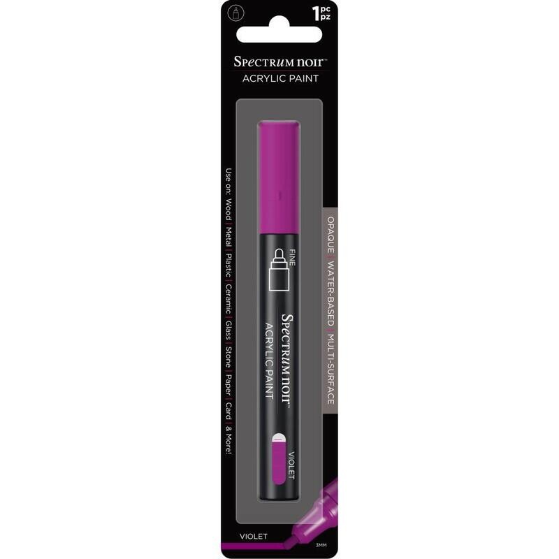 MARCADORES DE PINTURA ACRÍLICA VIOLETA