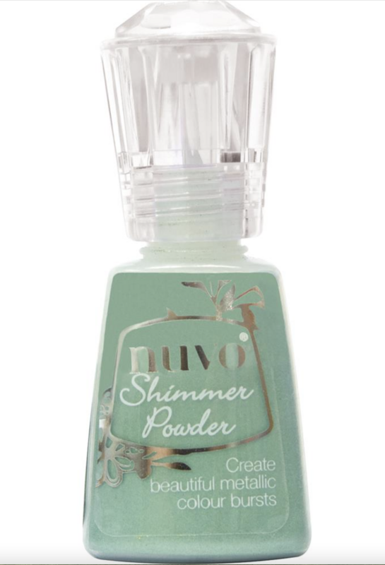 NUVO SHIMMER POWDER GREEN PARADE