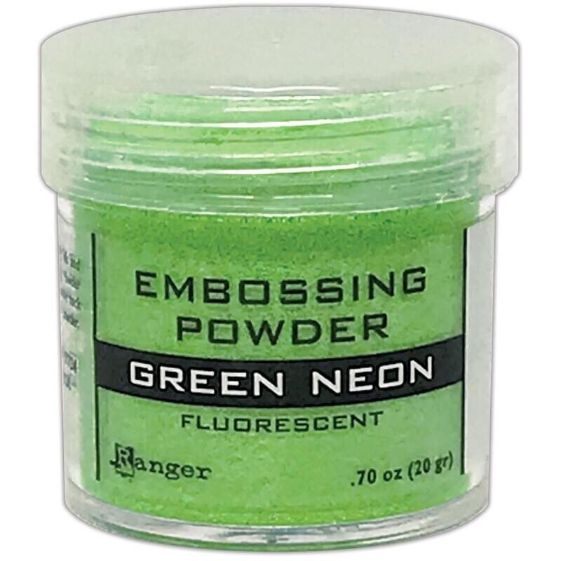 POLVO DE EMBOSAR VERDE NEÓN