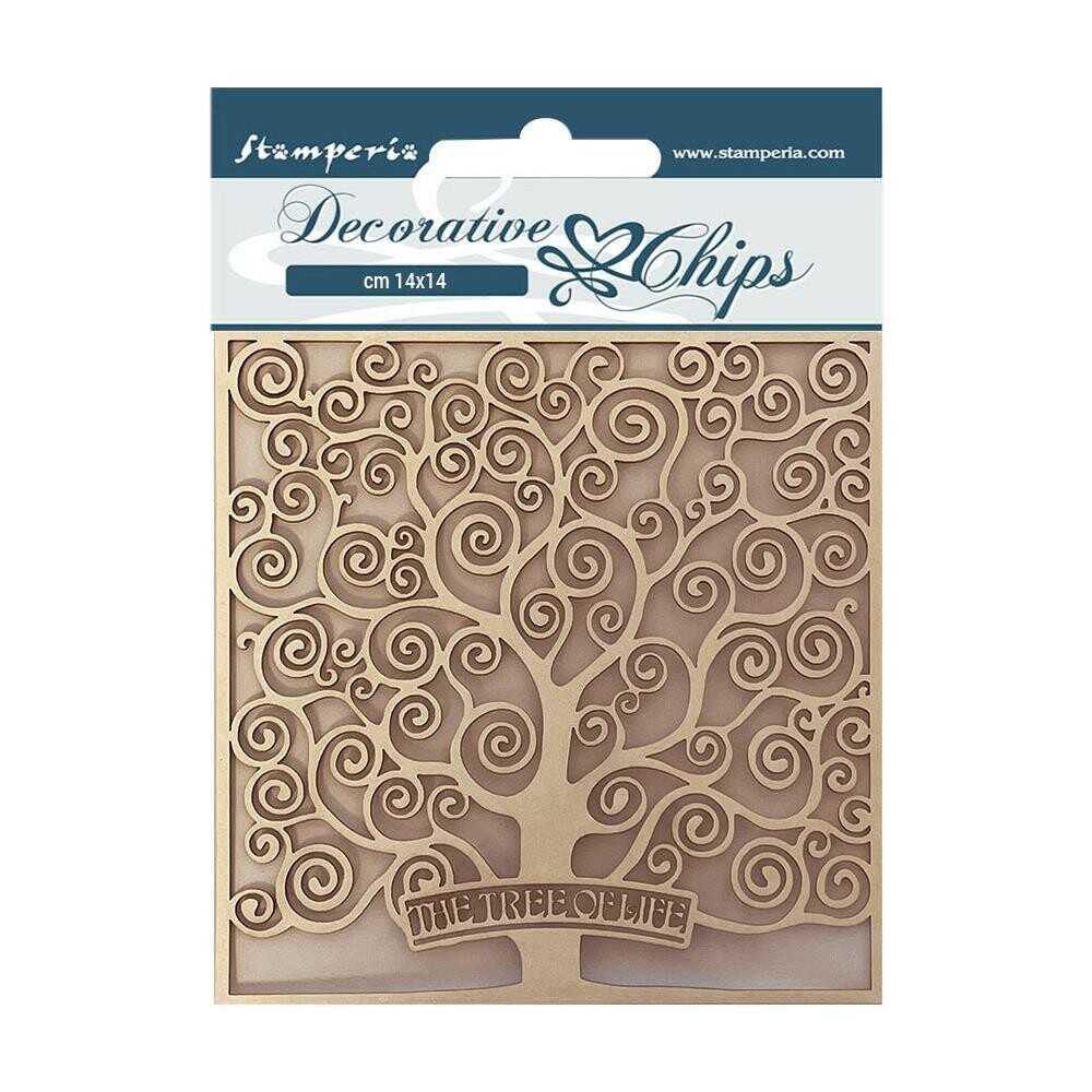 DECORACIONES EN CARTÓN 5.5&quot;X5.5&quot; - ÁRBOL DE LA VIDA