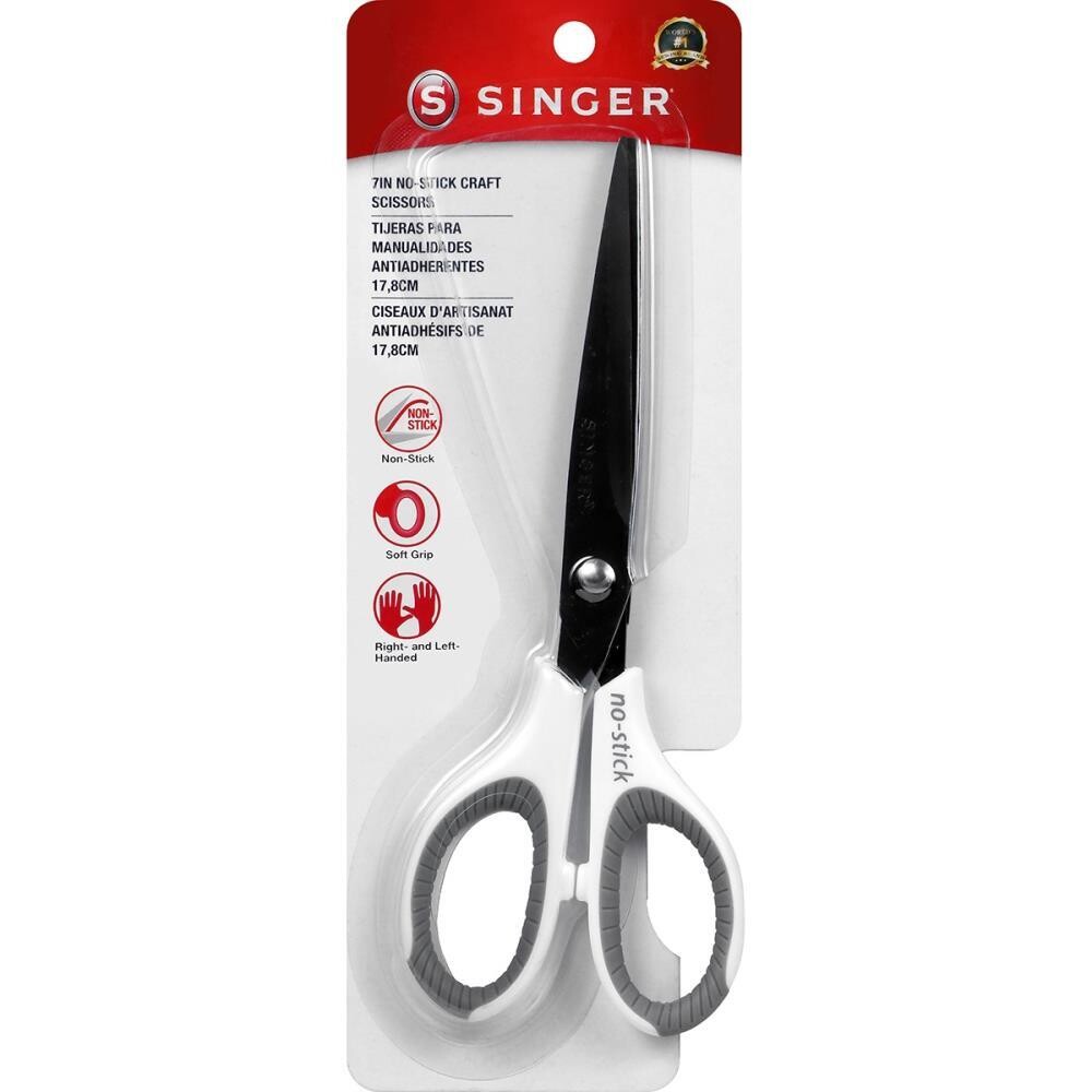 TIJERAS ANTIADHERENTES SINGER DE 7"
