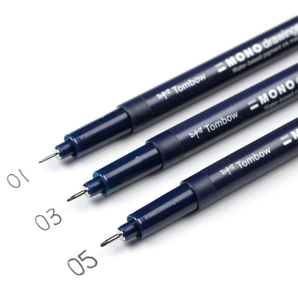 TOMBOW MONO DRAWING PENS (3/PK)