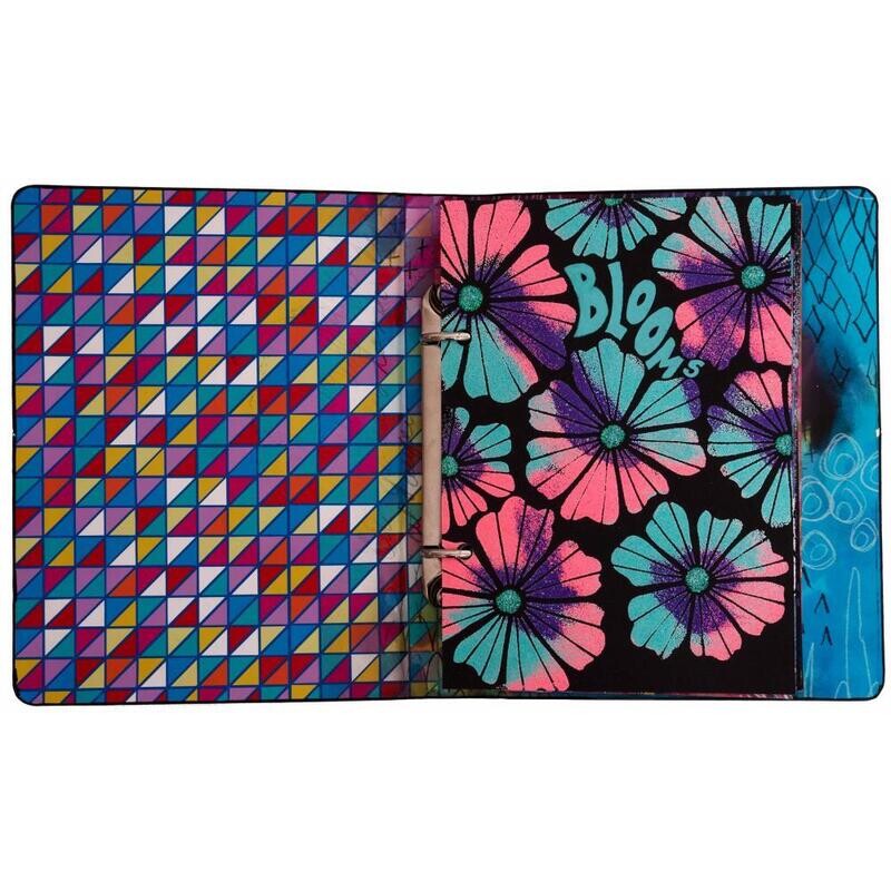 STENCIL FLORES VIBRANTES