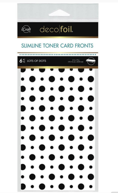 Deco Foil White Toner Sheets 4&quot;X9&quot; 6/Pkg
Lots Of Dots