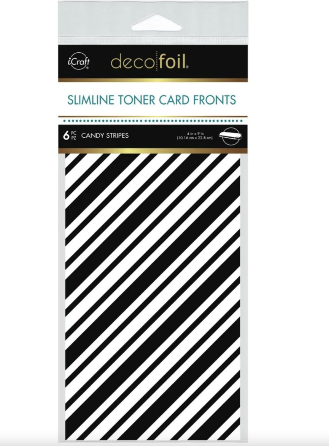 Deco Foil White Toner Sheets 4&quot;X9&quot; 6/Pkg
Candy Stripes