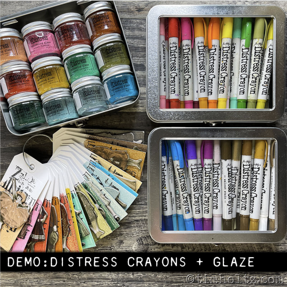 LATA DE ALMACENAMIENTOS PARA CRAYONES DISTRESS O DISTRESS GLAZE