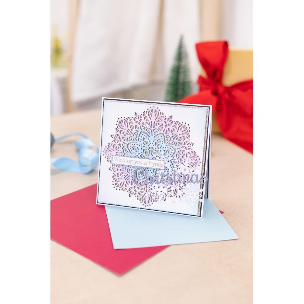 TROQUEL PARA TARJETAS COPO DE NIEVE