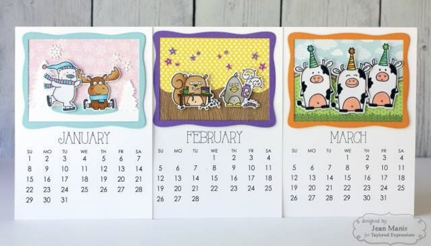 TROQUEL CREA ESCENAS PARA CALENDARIOS