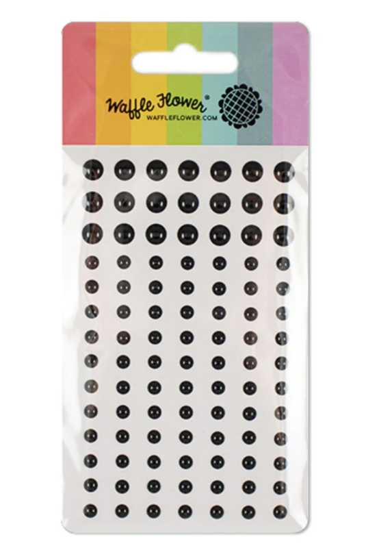 ENAMEL DOTS - NEGROS