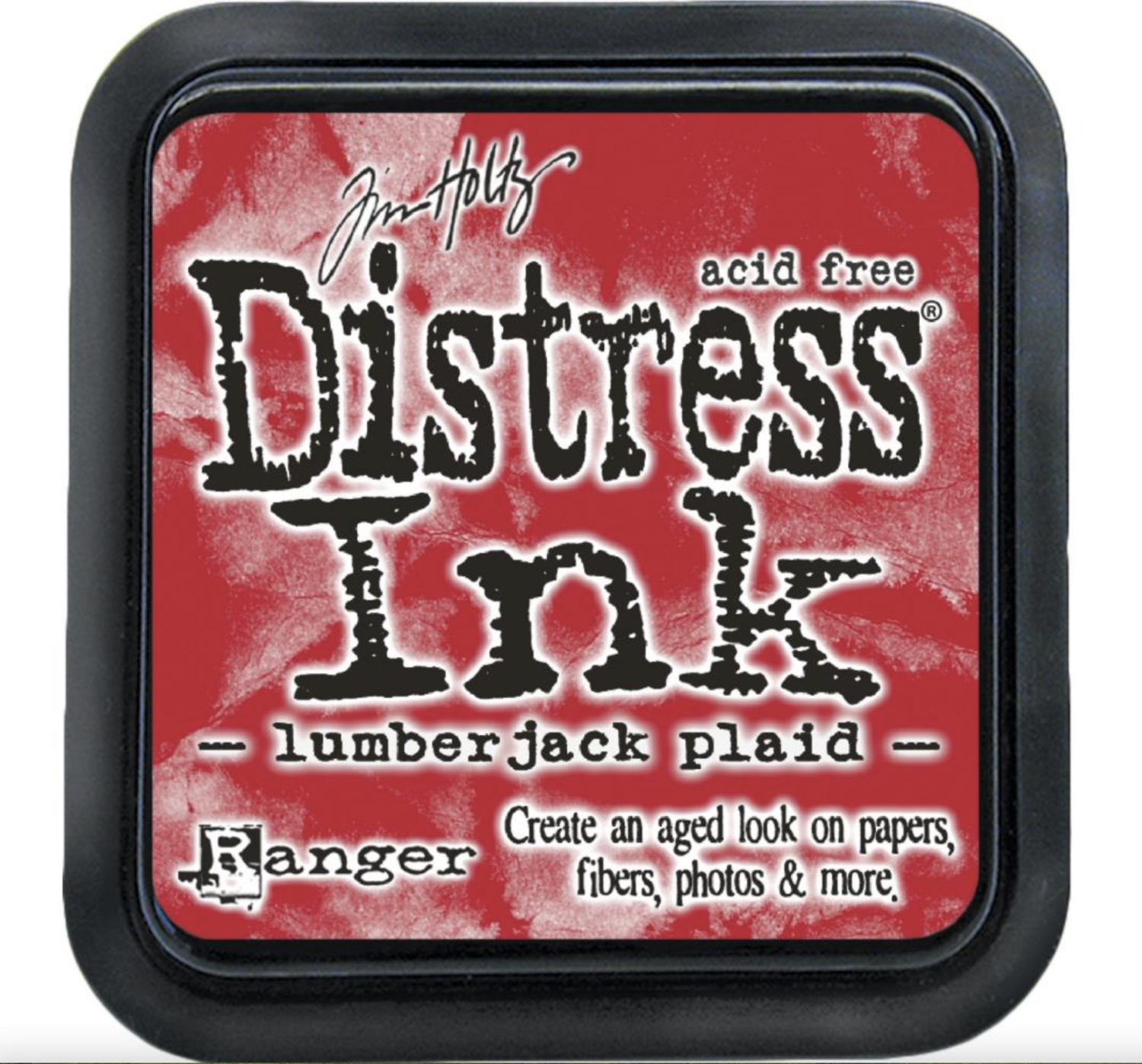 DISTRESS INK LUMBERJACK PLAID