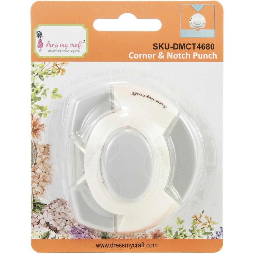 PUNCH ESQUINAS REDONDAS Y MUESCAS (CORNER NOTCH PUNCH)