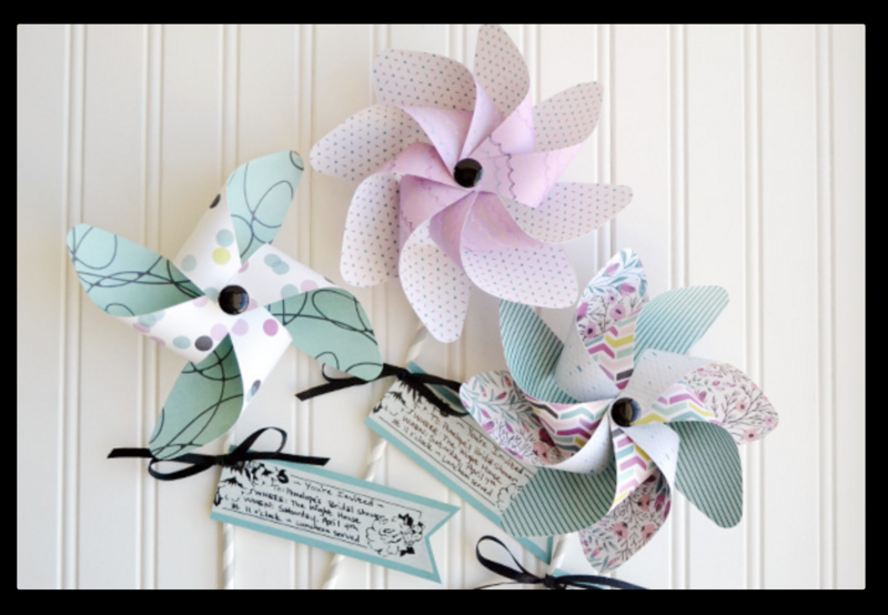 PINWHEEL PUNCH BOARD