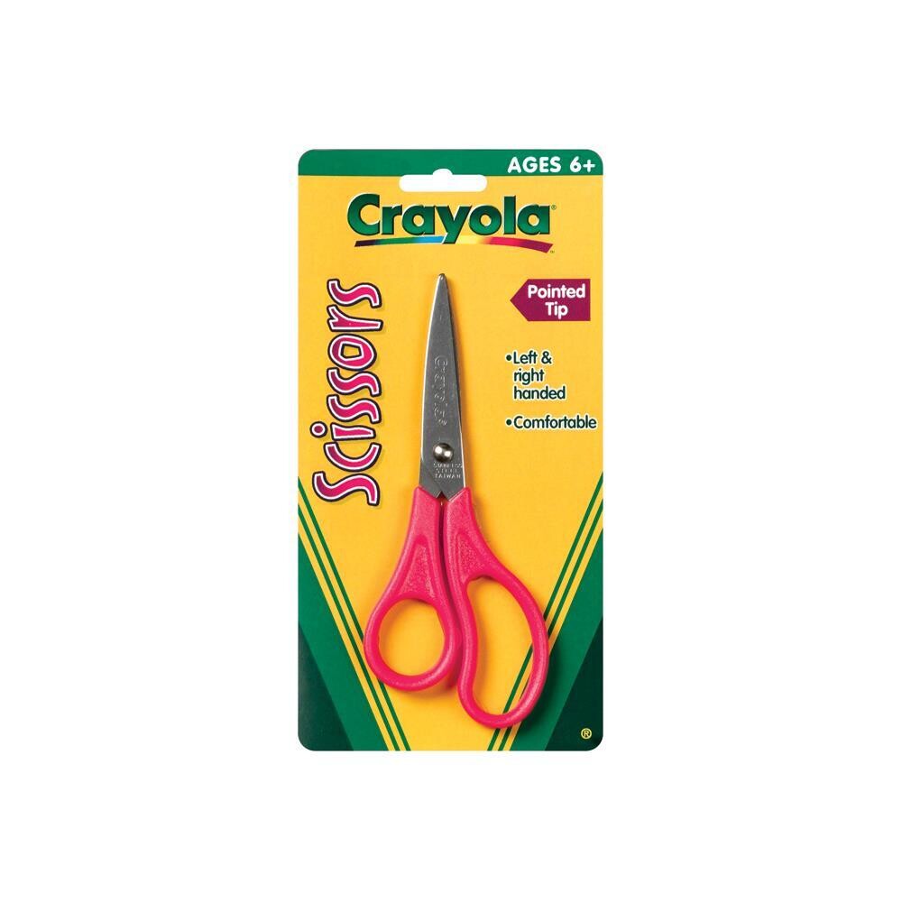 TIJERAS CRAYOLA CON PUNTA PARA NIÑOS (6+ ANOS)