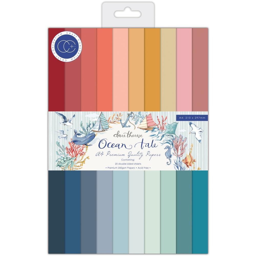 CARDSTOCK BASE PARA OCEAN TALE