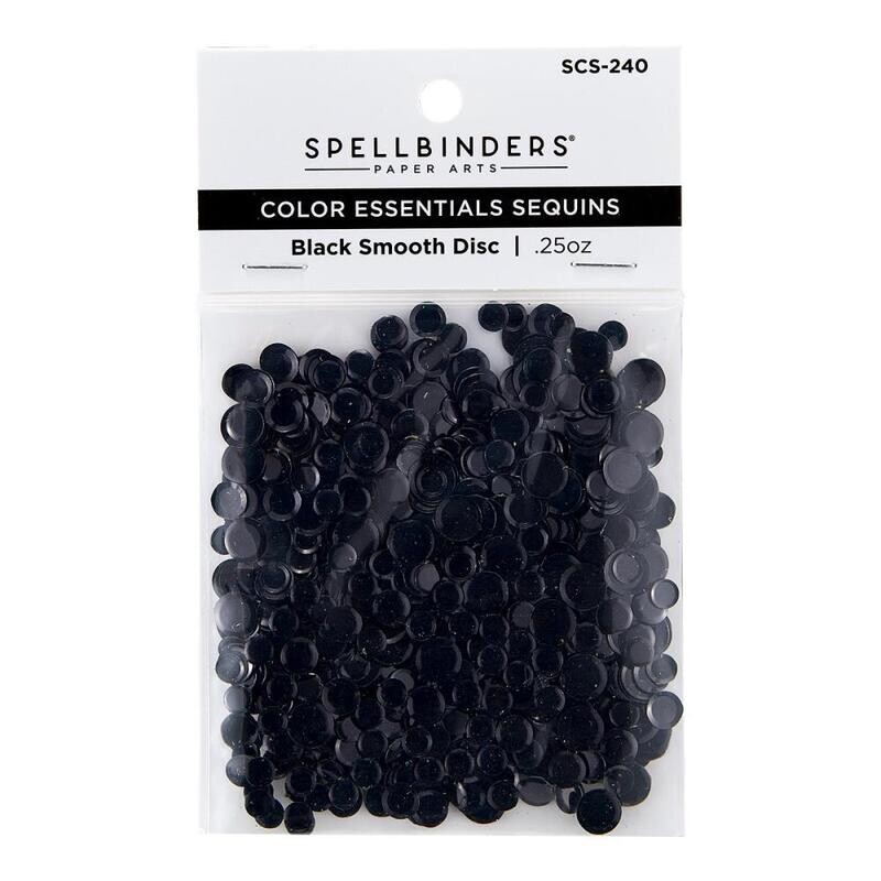 LENTEJUELAS DE DISCO NEGRAS