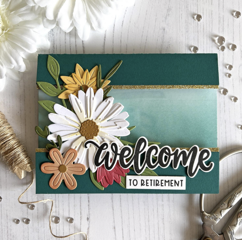 SET DE TROQUEL Y SELLOS WELCOME (BIENVENIDO)