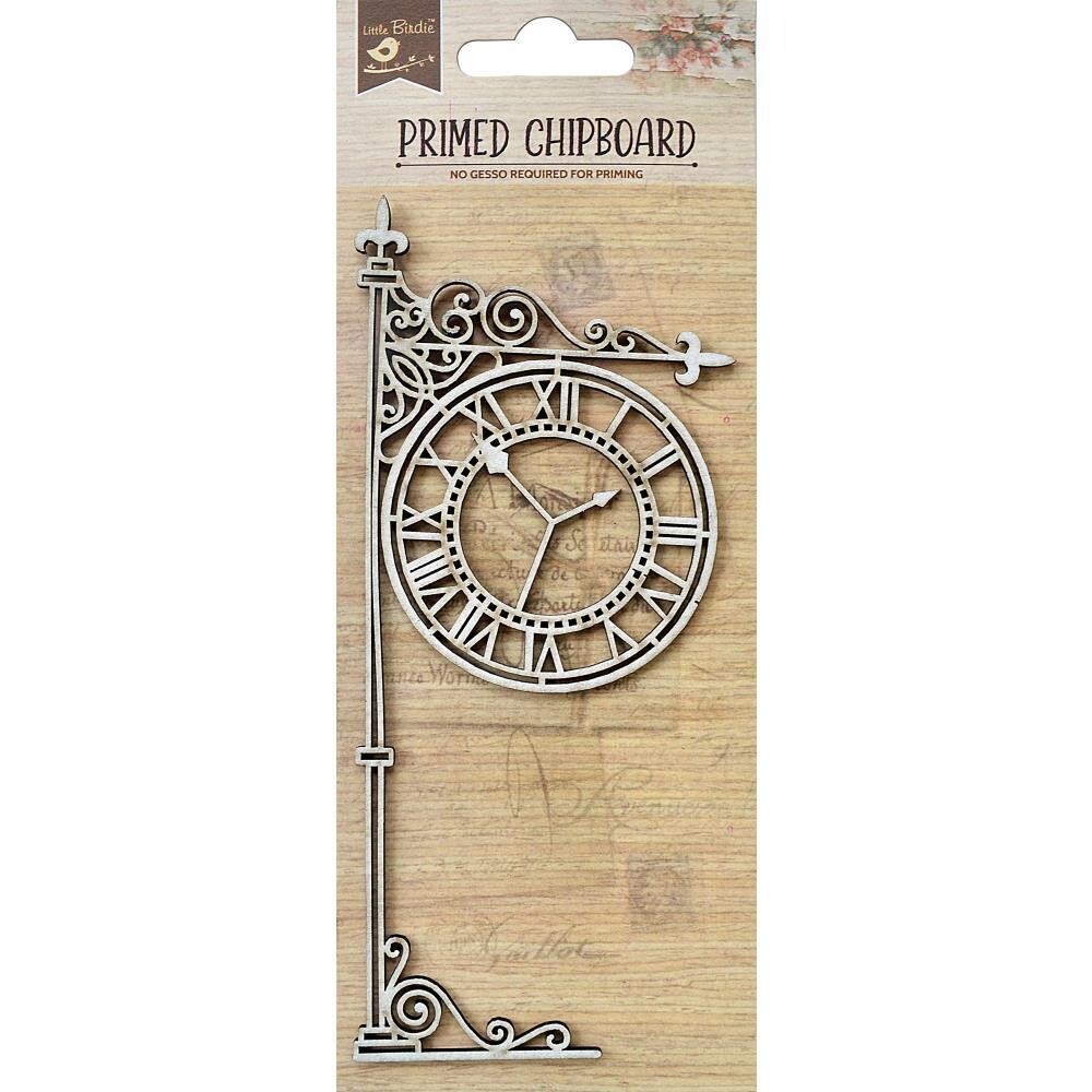 CHIPBOARD CON PRIMER RELOJ VINTAGE
