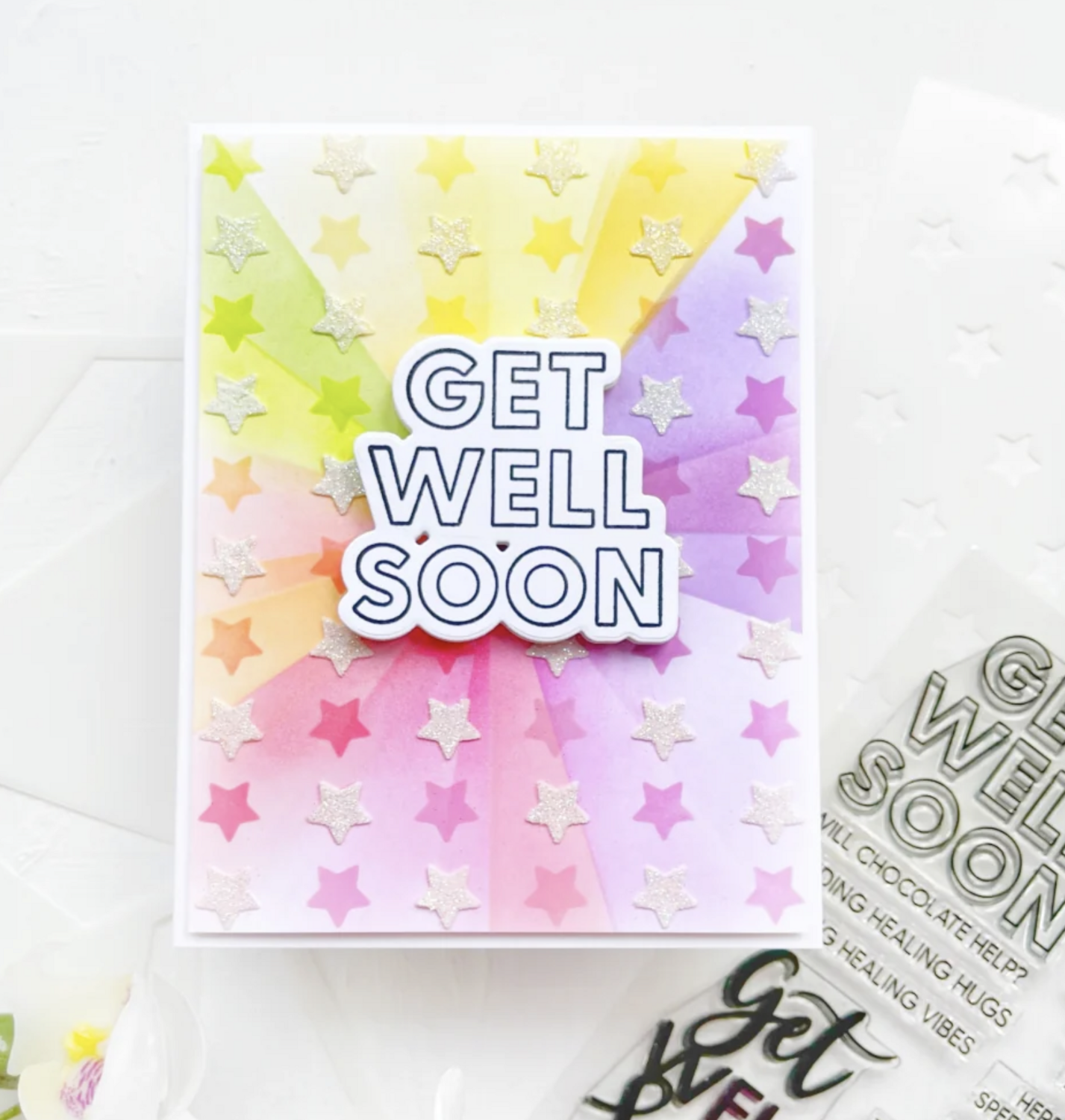 STENCIL ESTRELLAS DE DOBLE TONO