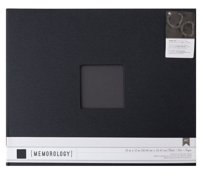 ALBUM 12X12 TELA NEGRO