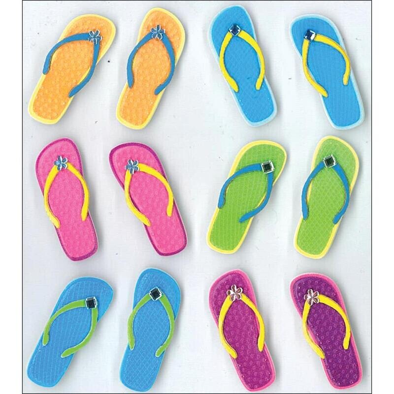 CALCOMANÍAS FLIP FLOPS