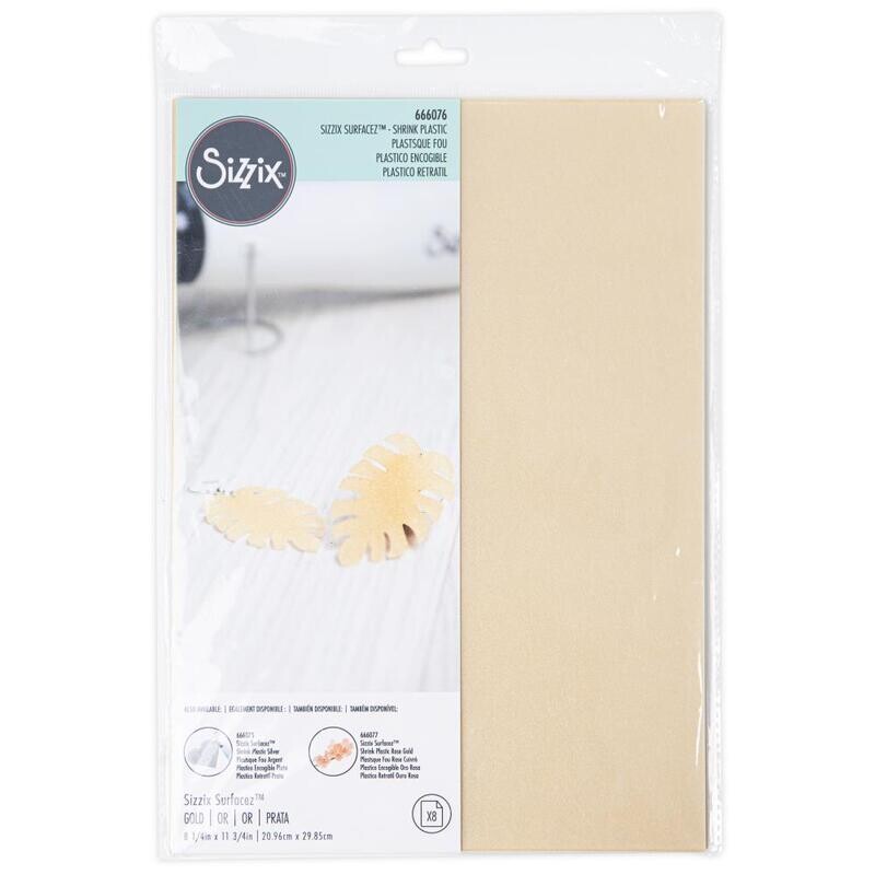 PLÁSTICO ENCOGIBLE METÁLICO ORO