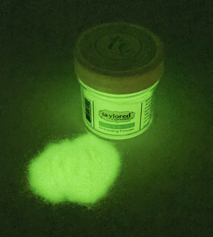 POLVO DE EMBOSAR GLOW-IN-THE-DARK