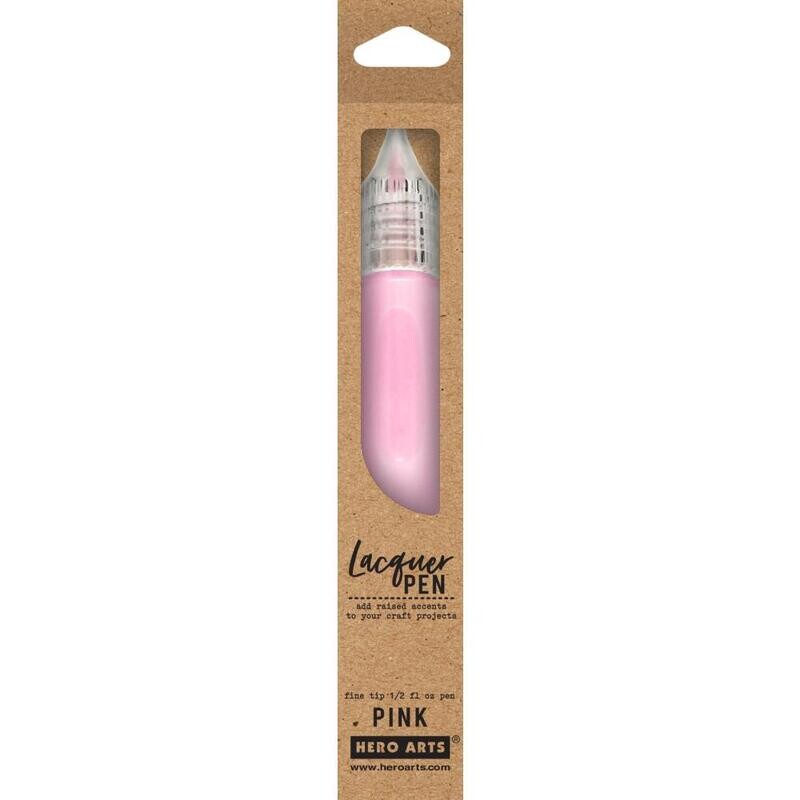 LÁPIZ DE RESINA ACRÍLICA ROSADO