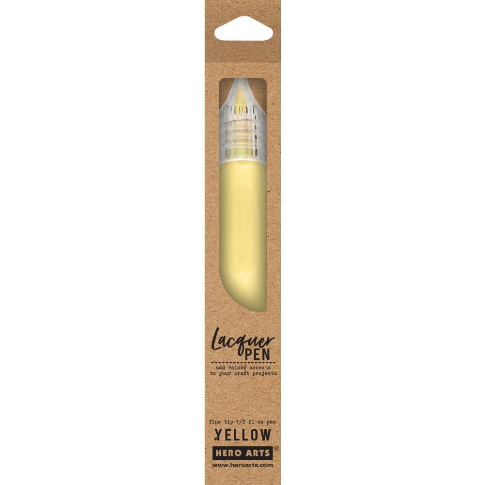 LAPÍZ DE RESINA ACRÍLICA AMARILLO