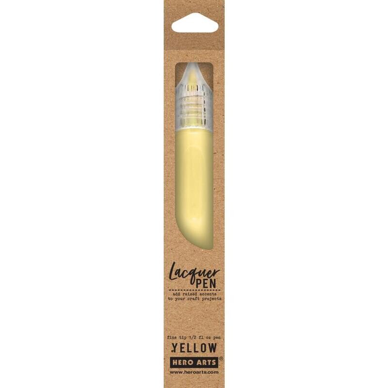 LAPÍZ DE RESINA ACRÍLICA AMARILLO