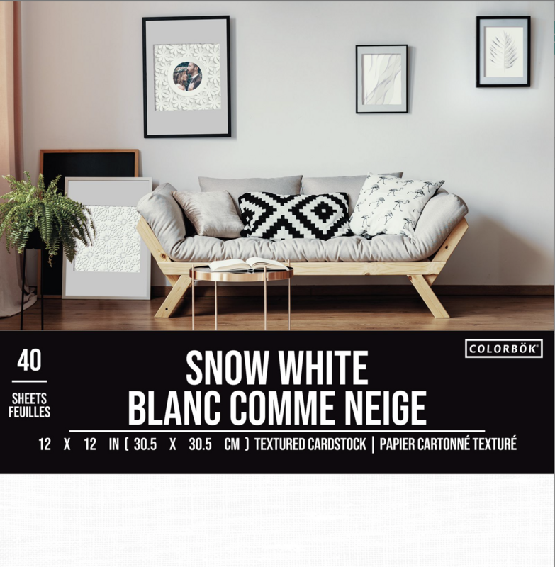 STACK 12X12 BLANCO NIEVE