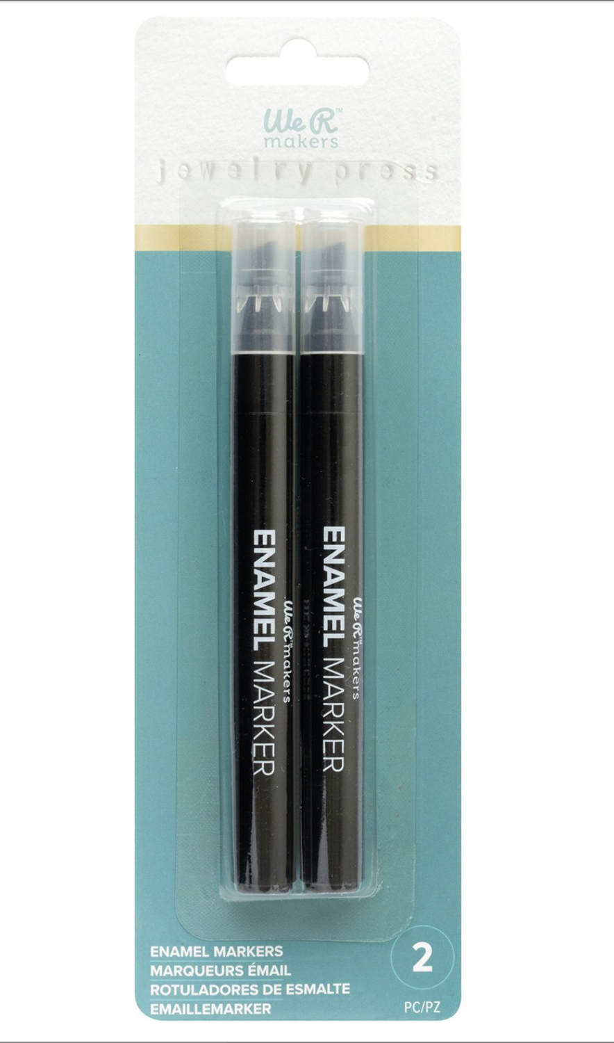 JEWERLY PRESS ENAMEL MARKERS (2/PAQ)