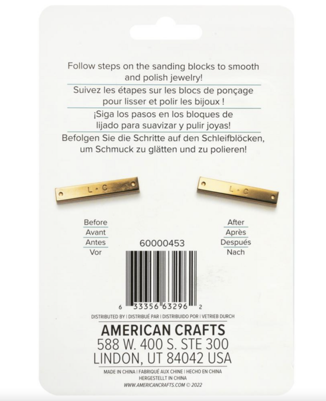 JEWERLY PRESS SANDING BLOCK