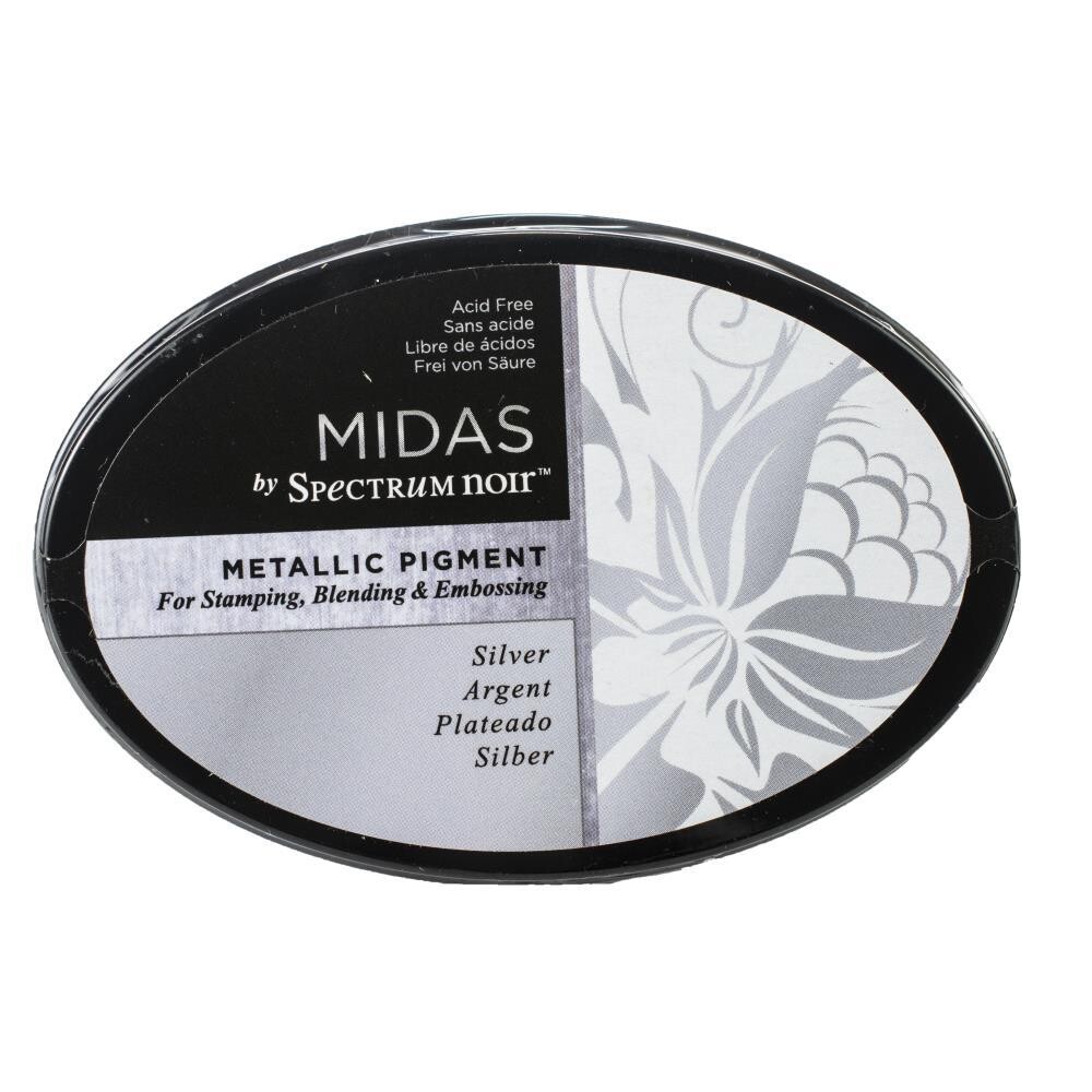 TINTA DE PIGMENTO METÁLICO MIDAS PLATEADO