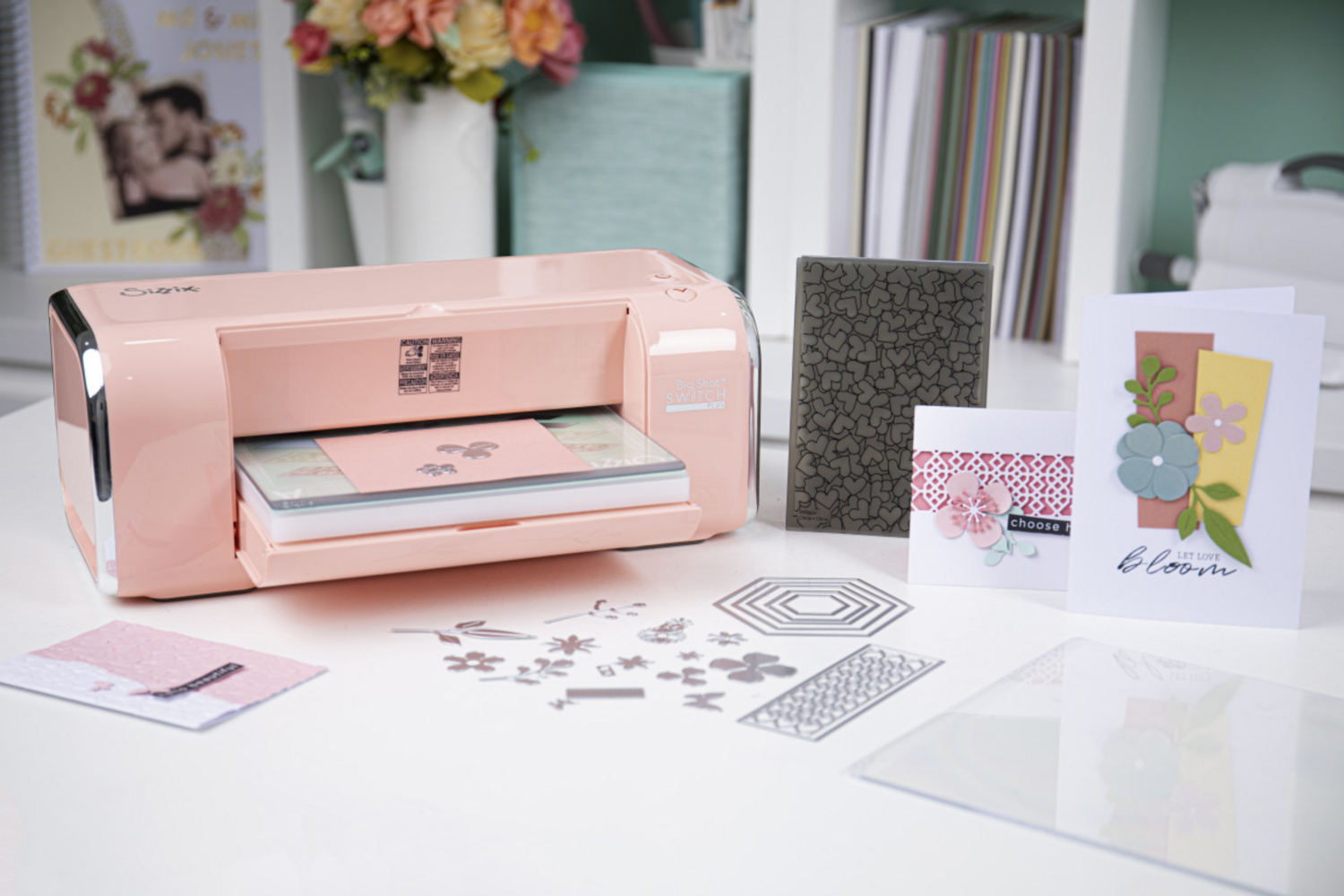 SIZZIX BIG SHOT SWITCH PLUS STARTER KIT SORBET
