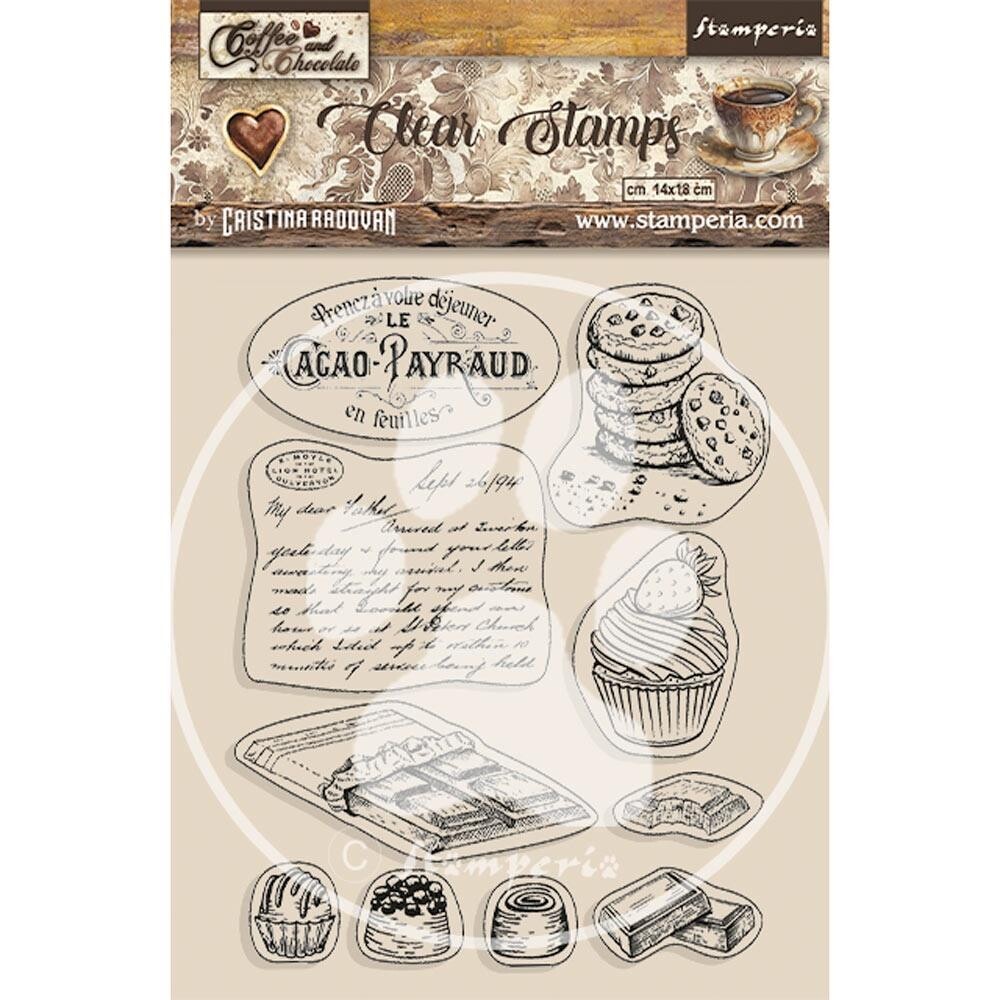 SELLOS COFFEE AND CHOCOLATE  &quot;ELEMENTOS DE CHOCOLATE&quot;