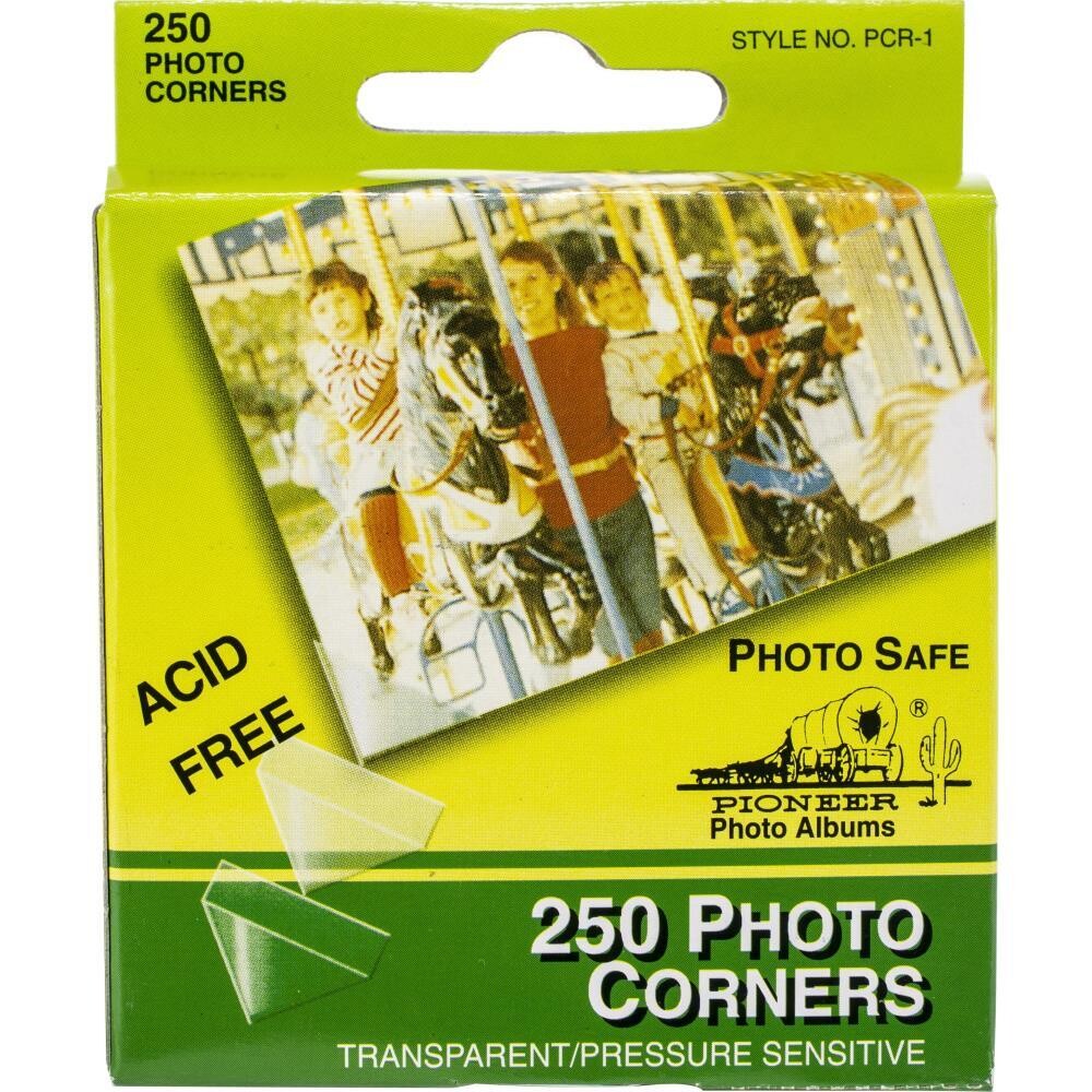 ESQUINERAS PARA FOTOS TRANSPARENTES (250/PAQ)